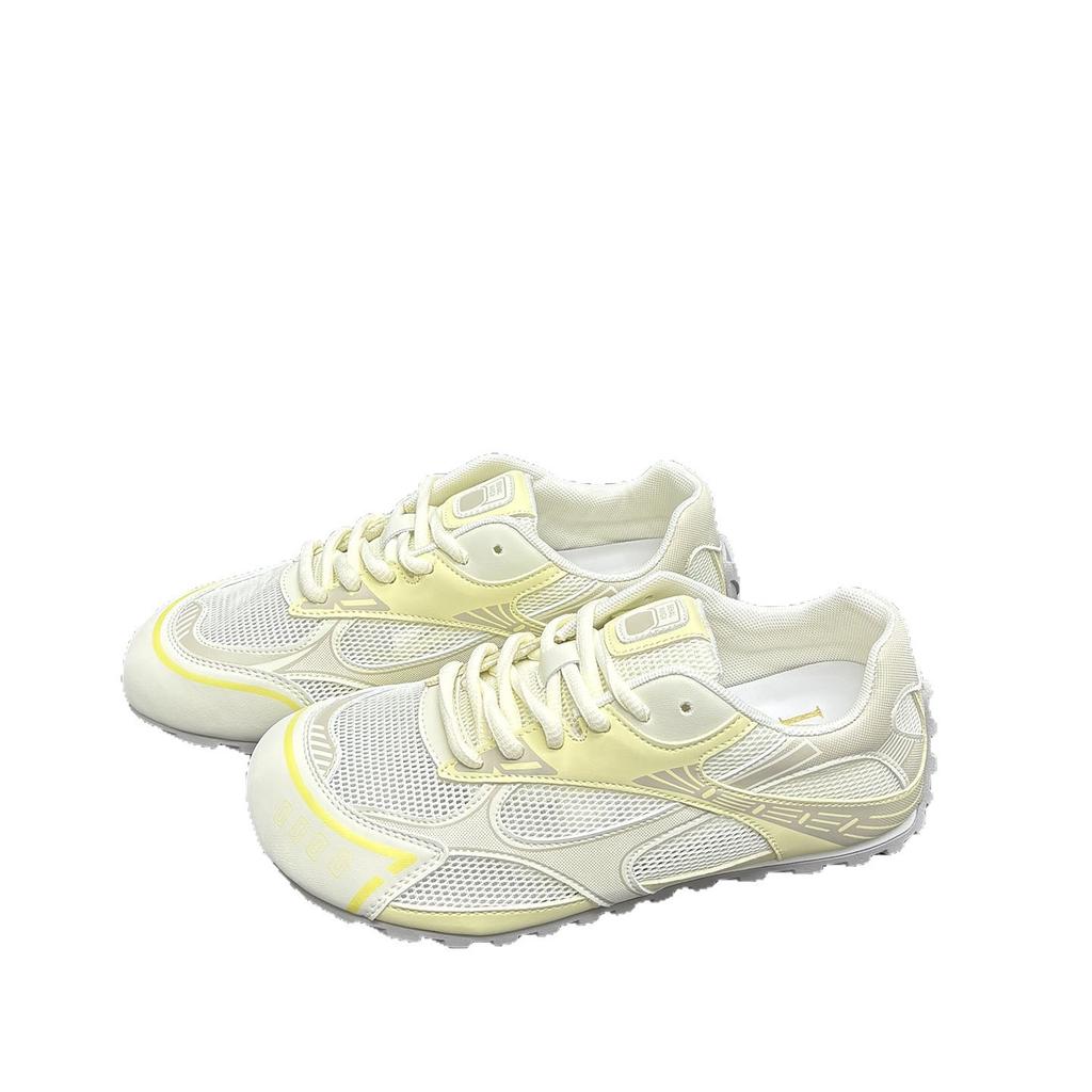 Thick-soled Mesh Breathable German Training Shoes for Women's 2025 New Retro Versatile, Comfortable and Lightweight Casual Sports Forrest Gump Shoes
