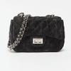 IELGY Ladies Messenger Bag Diamond Chain Small Square Bag