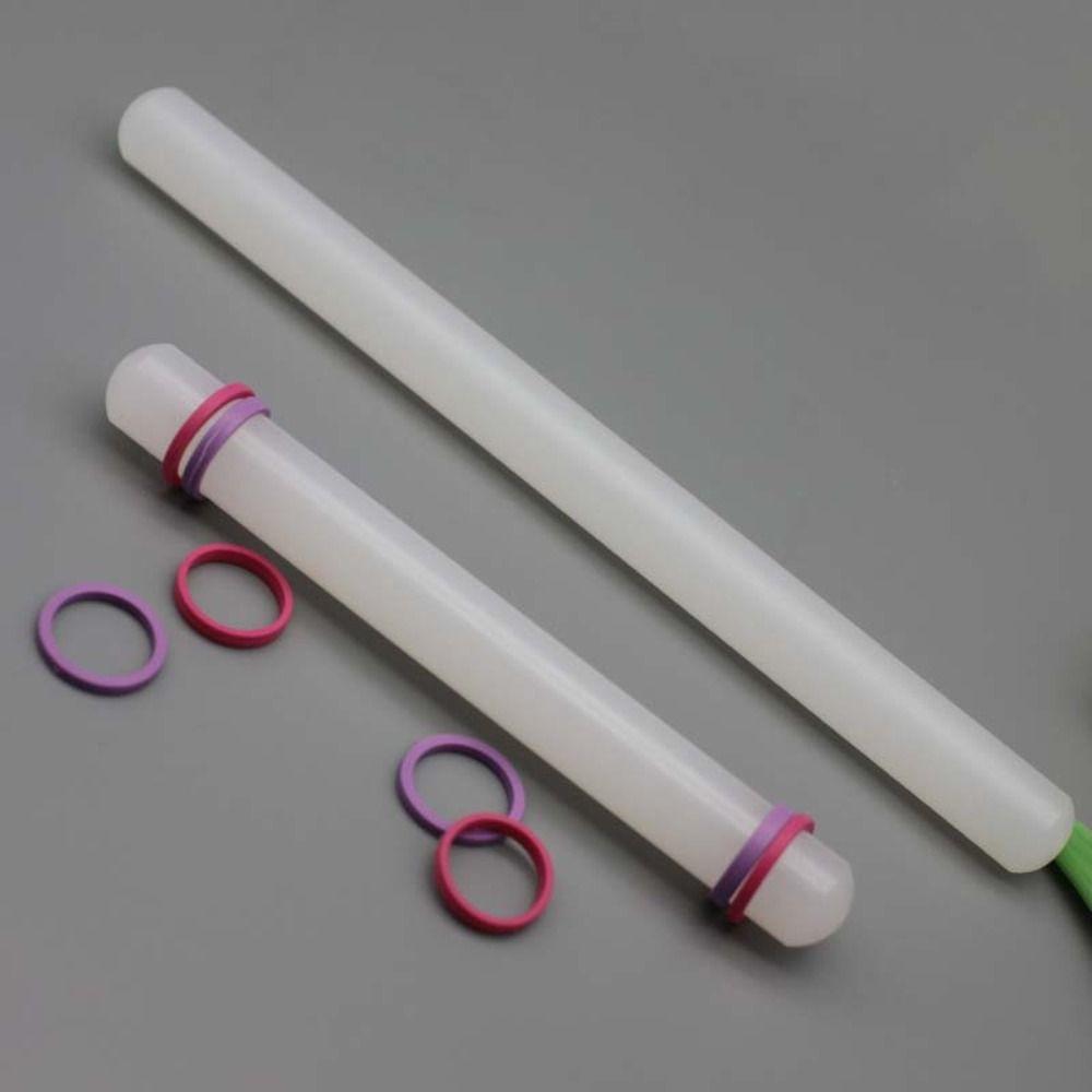 With Anti-slip Band Dough Roller Fondant PP Sugar Dough Rolling Mach  Baking Tool