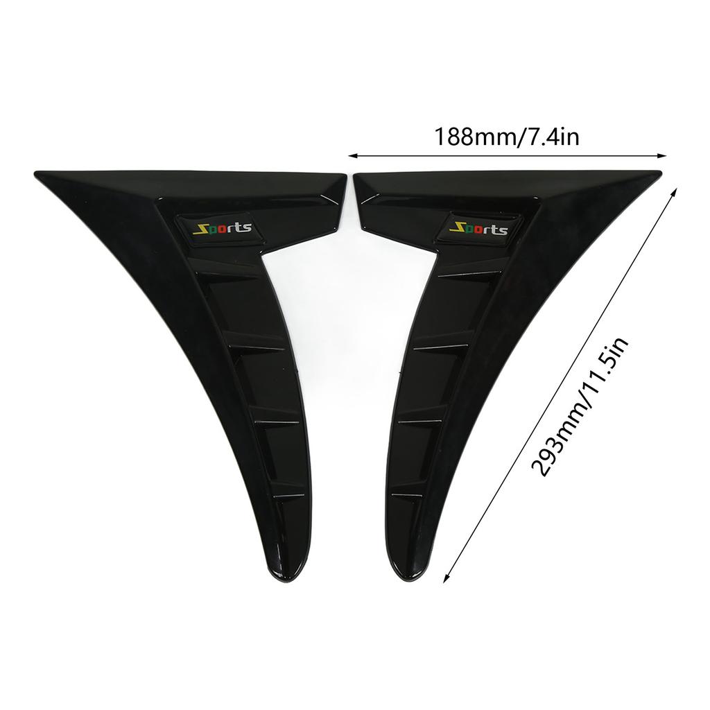 P of Side Vent Trim Sport TPU High Toughness Side Outlet Frame for Car