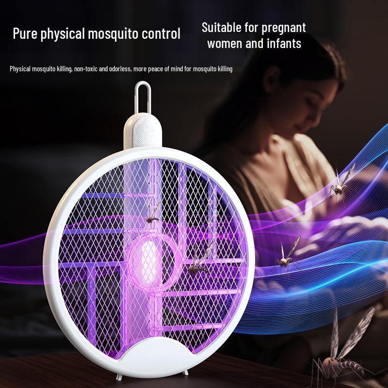 Foldable Electric Mosquito Killer Lamp for Home, Outdoor, and Car Use