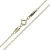 TIFFANY&Co. Open heart Necklace K18 yellow gold 4.25g Women Used