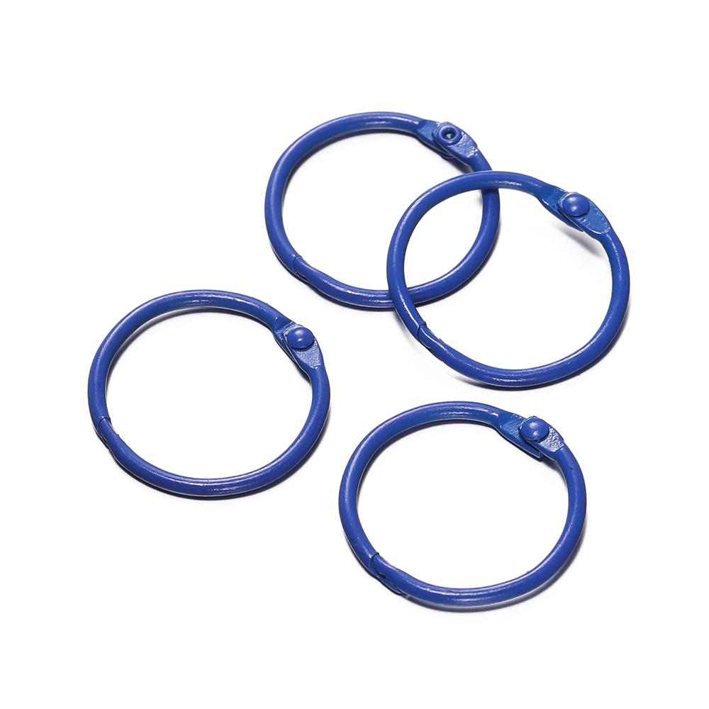 5pcs/lot 30mm KeyRing Colorful Open Ring Buckle Lobster Clasp Keychain Connector Clasps For DIY Jewelry Making Supplies