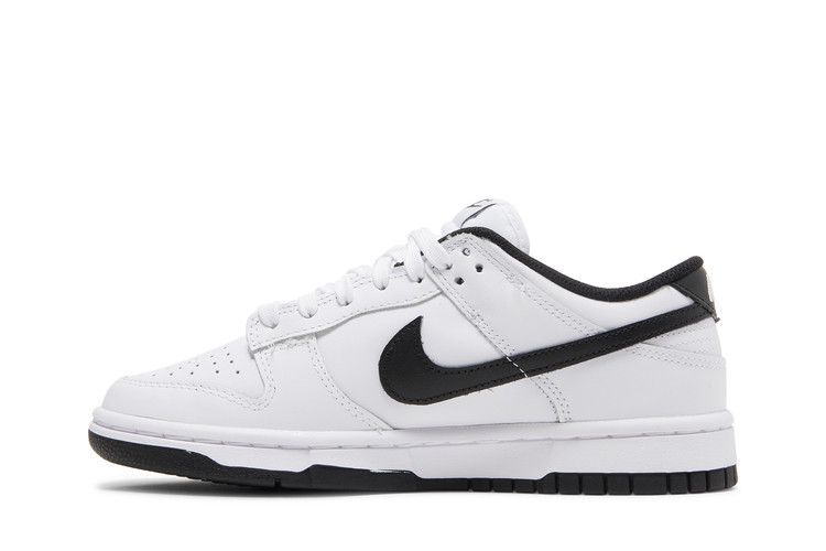 Baskets Femme Nike Dunk Low Blanc Noir (2022) (aux femmes) Blanc noir