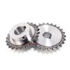 1pc 06B Industrial Drive Sprocket Wheel 45# Steel Chain Gear 10 11 12 13 14 15 16 17 18 19 20 21 22 23 24 25 Teeth Bore 10-32mm