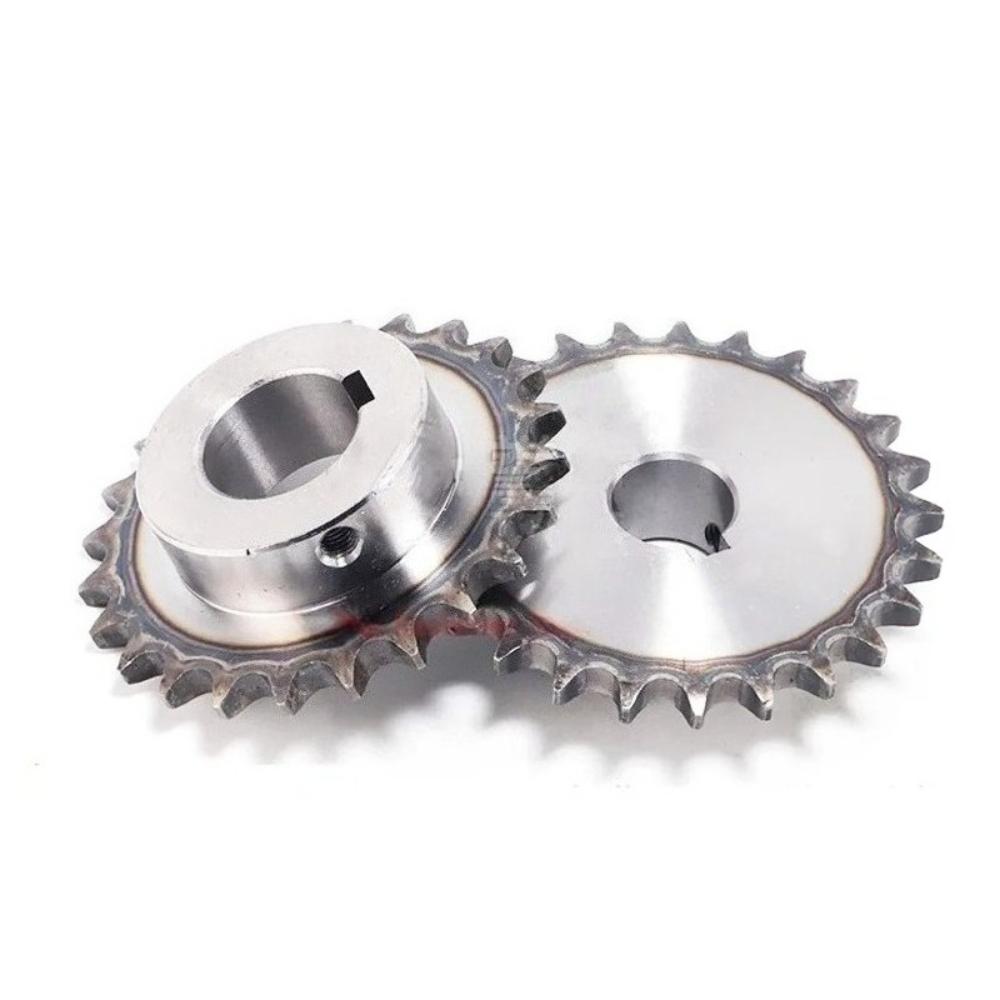1pc 06B Industrial Drive Sprocket Wheel 45# Steel Chain Gear 10 11 12 13 14 15 16 17 18 19 20 21 22 23 24 25 Teeth Bore 10-32mm