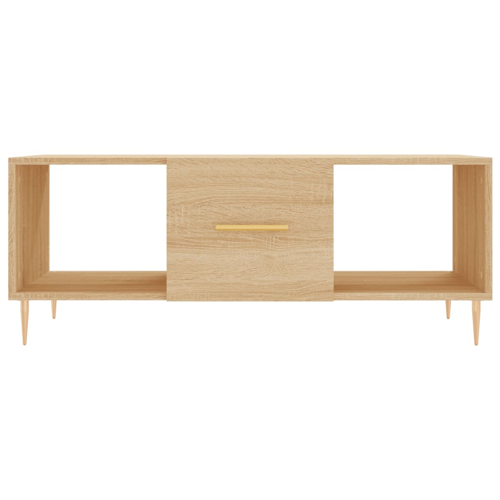  Coffee Table, Sonoma Oak, 102x50x40cm, Wood-based Material