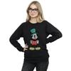 Disney Womens/Ladies Mickey Mouse Leprechaun Hat Sweatshirt