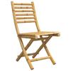 VidaXL Chaises pliables de jardin lot de 8 43x54x88 cm bambou, chaise pliable, meuble d'extérieur, chaise à manger, meuble 3278519