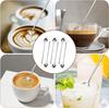 Multi-piece Coffee Stirrer Stainless Steel Long Handle Espresso Spoon Ice Cream Spoon/teaspoon/cocktail Stirring Spoon/soupspoon