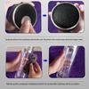 ZISIZ Double-Layer Glass Tea Infuser Mug