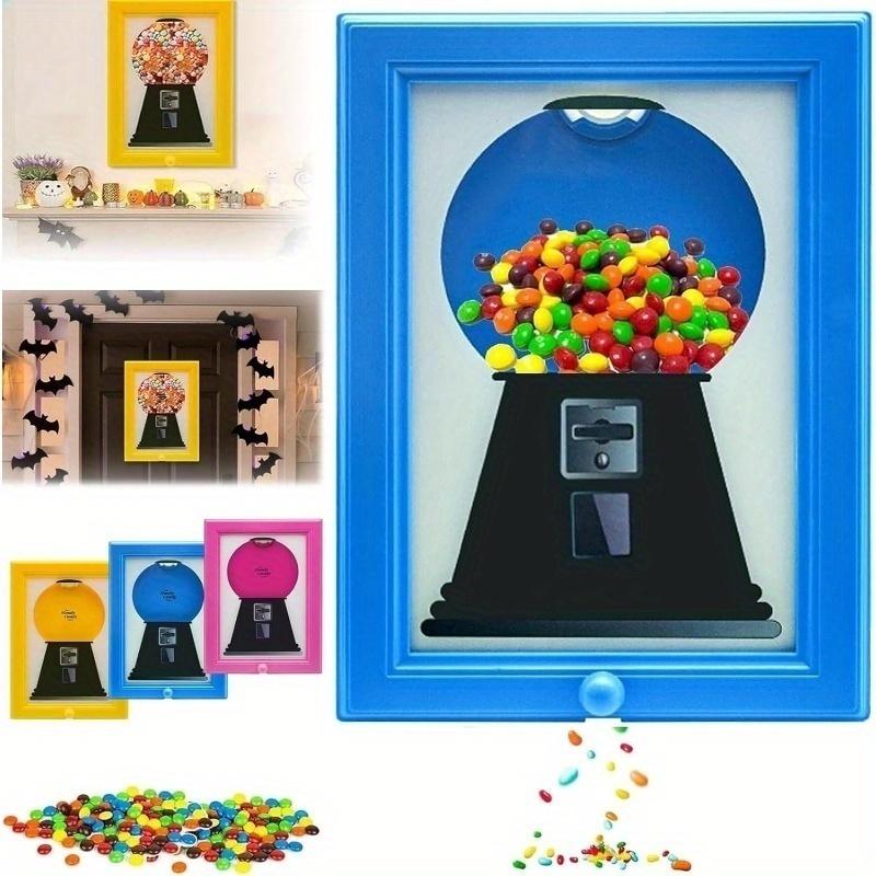 

Candy Dispenser Picture Frame Wall Candy Frame Wall Candy Dispenser Holiday Gift for Candy Nuts Cat and Dog Dim Sum синий
