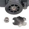 Velbon Fluido Head FHD-66A Medium-sized Video Head 51mm Bottom Diameter Magnesium Black Supports Slide Quick Release