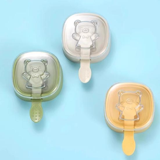 Forma na zmrzlinu s víkem Opakovaně použitelná forma na nanuky pro DIY čokoládový dezert Potravinářská forma na led Letní párty potřebyPříslušenství