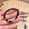 Unique Retro Coffee Bean Bracelet: Versatile Chinese Style for Men, Women, Couples & Friends