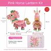 DIY Material Package New Year Horse Lantern Festival Atmosphere Hanging Ornament Handmade Lantern Waterproof