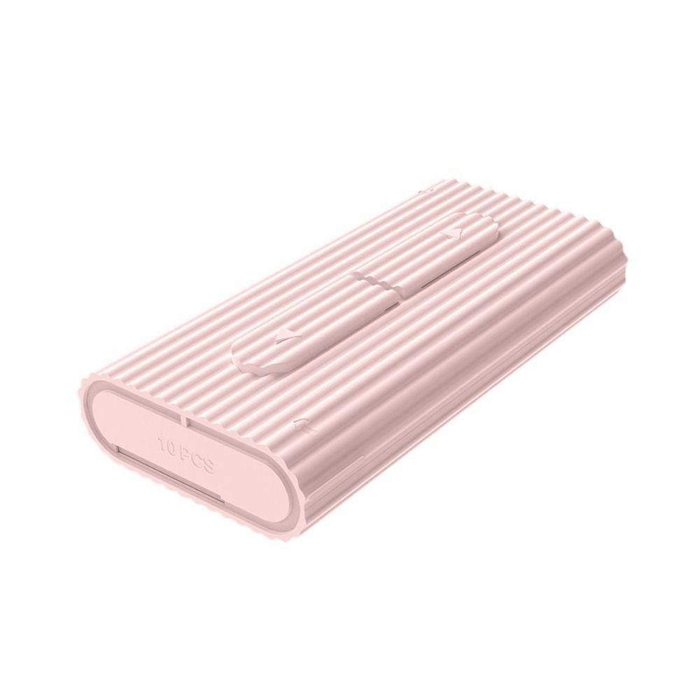 Behälter Zahnstocher Automatisches Etui Zahnseide Pick Spender Zähne Zahnseide Aufbewahrungsbox Zahnseide Stäbchen