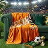 Blackpool Football Club Crest Throws Blanket Flannel Blankets Plush for Couch Bed Gifts for Men Women Travel picnic blanket Christmas fan gifts