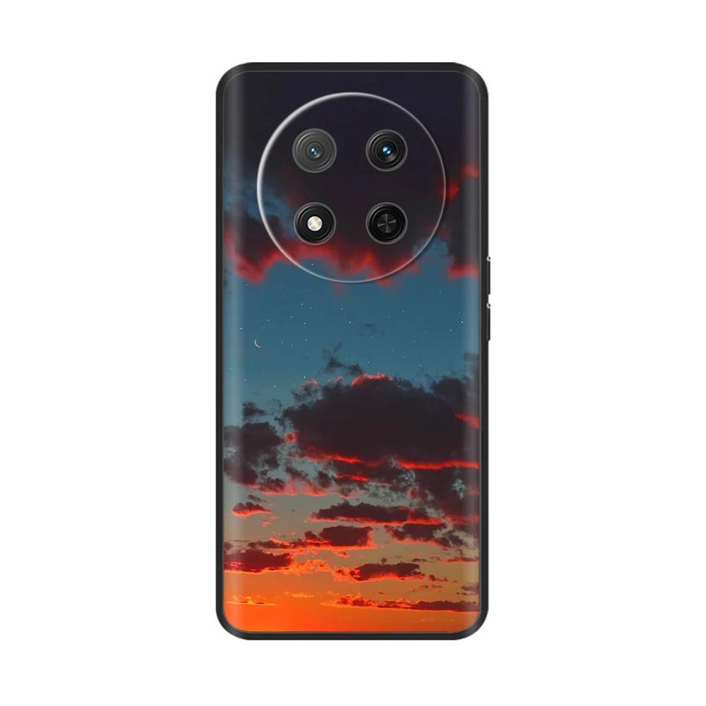 For Honor X9C Case Magic 7 Lite Cartoon Soft Liquid Silicone Phone Casing For Honor Magic7 Lite HonorX9C Protection Back Cover