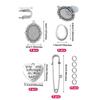 Wedding Bouquet Photo Charm Diy Pin Brooch Making Kit Lacy Frame Charm Oval Picture Frame With Pendant For Holiday Heart