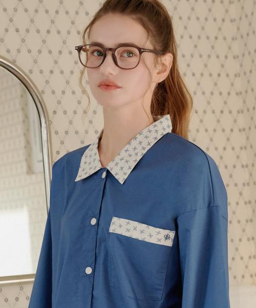 [OFF HOUR OBJET] [2SET] Elysian Bird Long Sleeve Pajama Set [Shipped from Korea] 100% Authentic