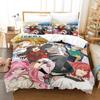 Set da letto cartoni animati stampati in 3D Melty Blood Neco Arc Singolo Piazza e mezza Matrimoniale King Size Set da letto Camera da letto per adulti e bambini Set copripiumino