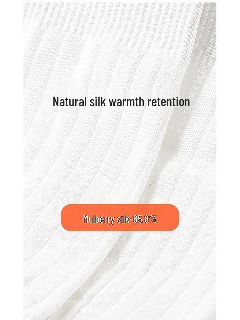 Silk Knee Pads for Men and Women - Non-Slip, Warm Joint Protection for All Seasons