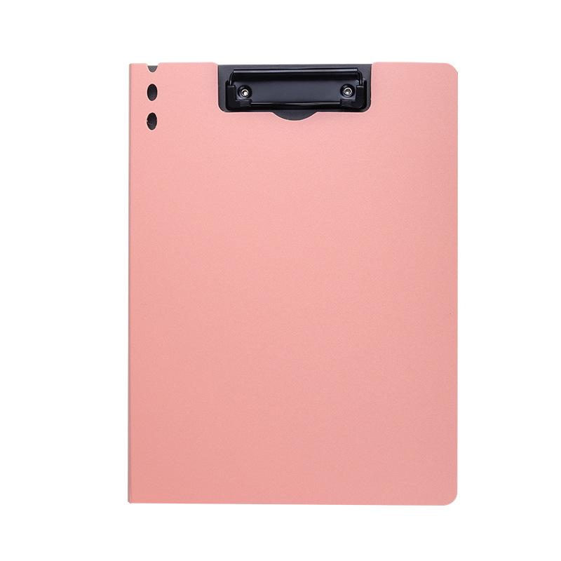 PP Foam Board Plastic Writing Folder with Horizontal/Vertical Clip for Office Use