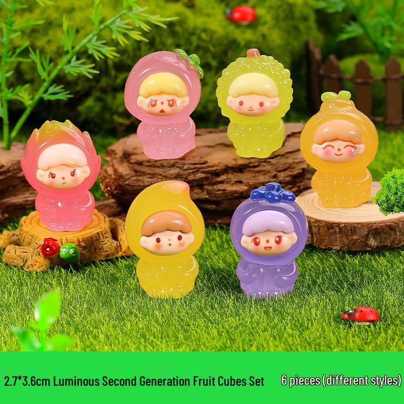 In Stock Hot-Selling Panda Doll Resin Craft Ornament for Micro Landscape Decor