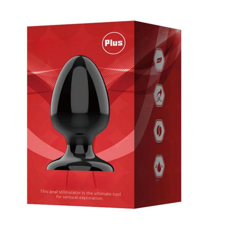 6 Sizes Anal Plug Big Buttplug Vagina Dilator G-Spot Butt Stimulator Sex Toys for Gay Couples Adult Games Women Men Masturbators