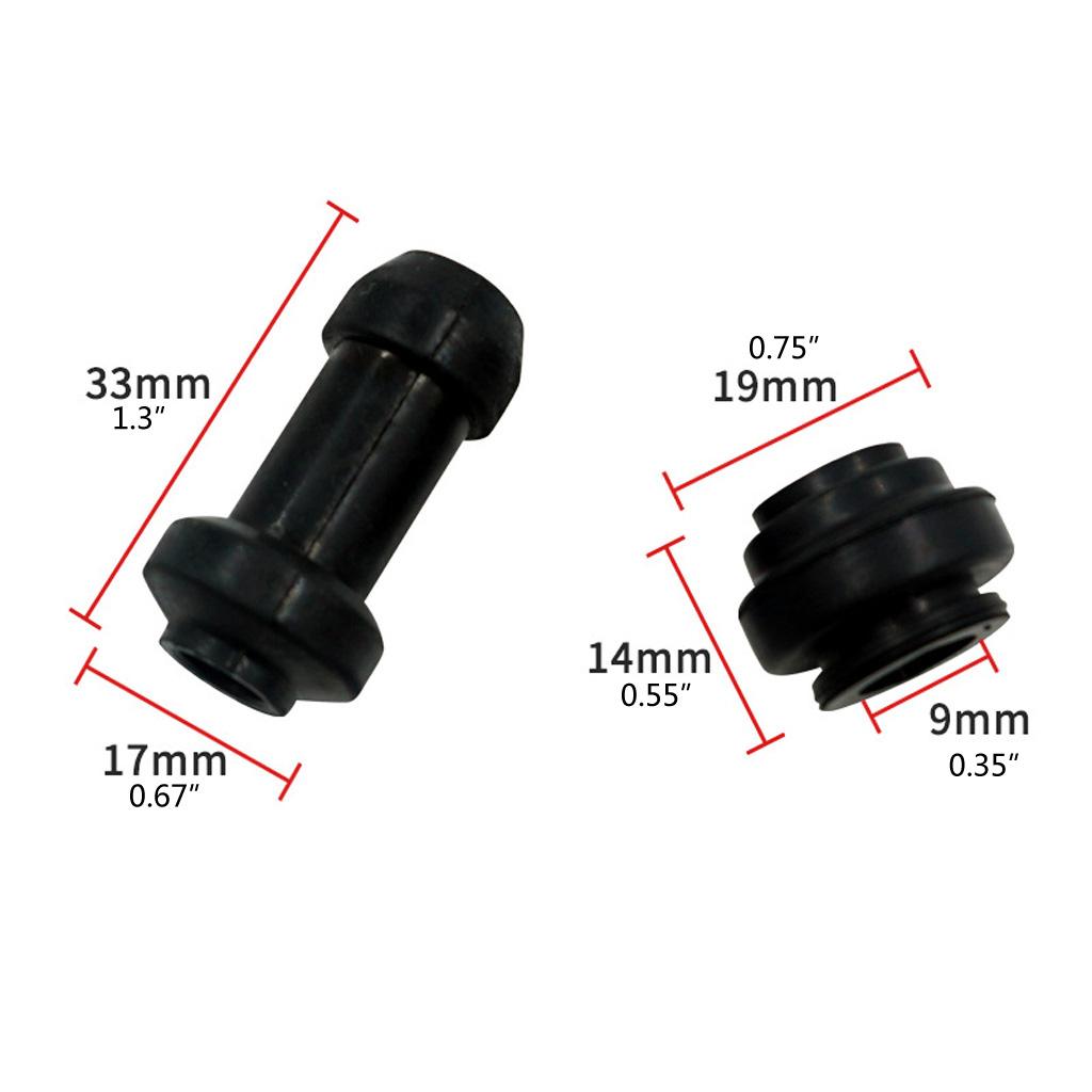 Rubber Motorcycle Scooter Brake Upper Lower Pump Caliper Shock Absorber Sleeve Dust Cover Disc Brake Pump Waterproof Cap
