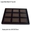 Stainless Steel Transparent Gemstone Display Box for Loose Diamonds and Colored Stones