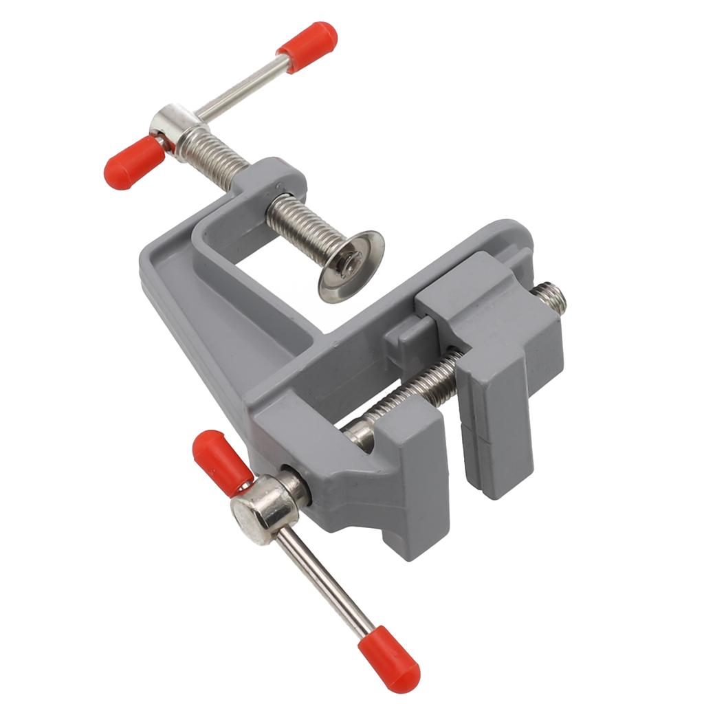 Lightweight Aluminum Alloy Mini Table Vise with Lock Clamp Suitable for Crafting Hobby Finishing and Small Project Work