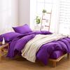 Adult Bed Linen Set Style Duvet Cover Brush Microfiber Bed Set Bedclothes Flat