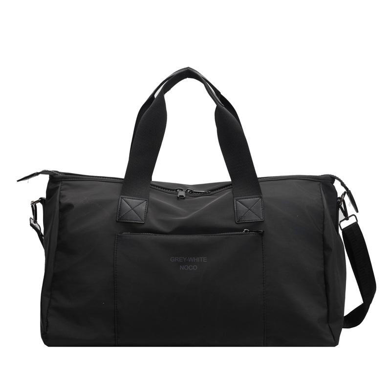 

Мужские и женские портативные, легкие и вместительные дорожные сумки, спортивные сумки через плечо серый