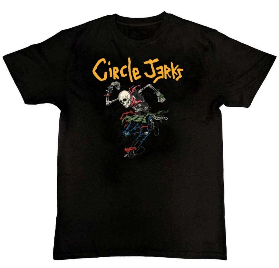 

HOT NEW Circle Jerks band Graphic Print Unisex Mens T-Shirt L