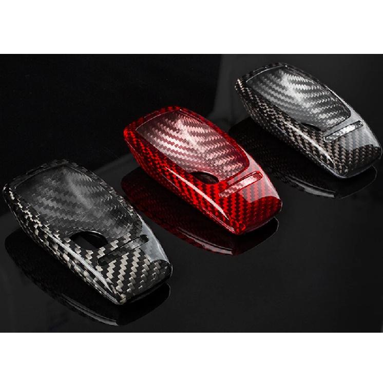Carbon Fiber Key Cover Case Shell for Mercedes-Benz AMG A220 CLS Class E-Class E63S GLE 350 4Matic S-Class Remote Accessories