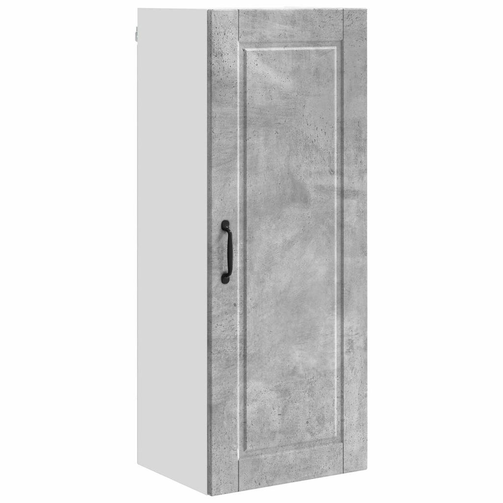 Wall Cabinet PORTO Concrete Grey 40 x 31 x 100 cm Engineered Wood