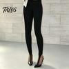 Weiche feuchtigkeitsableitende Trainingshose Hohe Taille Steg-Leggings für Damen, Dehnbare Skinny Yoga-Hose für Damen, Blickschutz Bauchkontrolle Radfahren