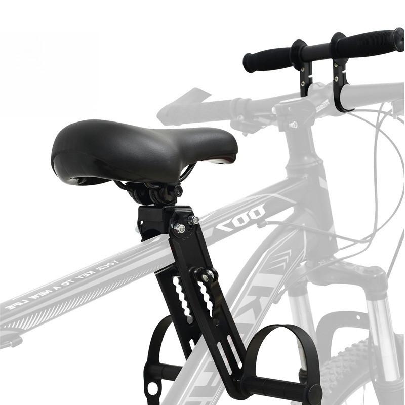 Sicherer Kinderfahrradsitz Fahrrad Front Baby Sitz Outdoor Kinder Sattel Pedale Stütze Rückenlehne Fahrradsitz