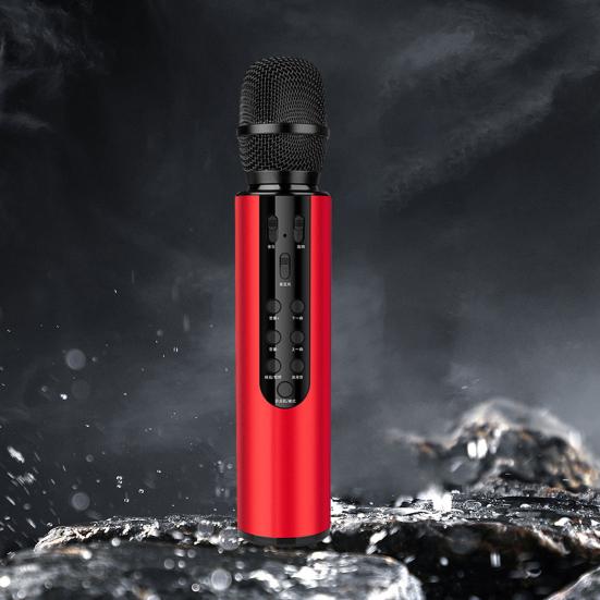 Profesionální UHF bezdrátový mikrofon Křišťálově čistý zvuk Redukce šumu Vše v jednom zařízení pro zpěv karaoke Mikrofon kompatibilní s Bluetooth