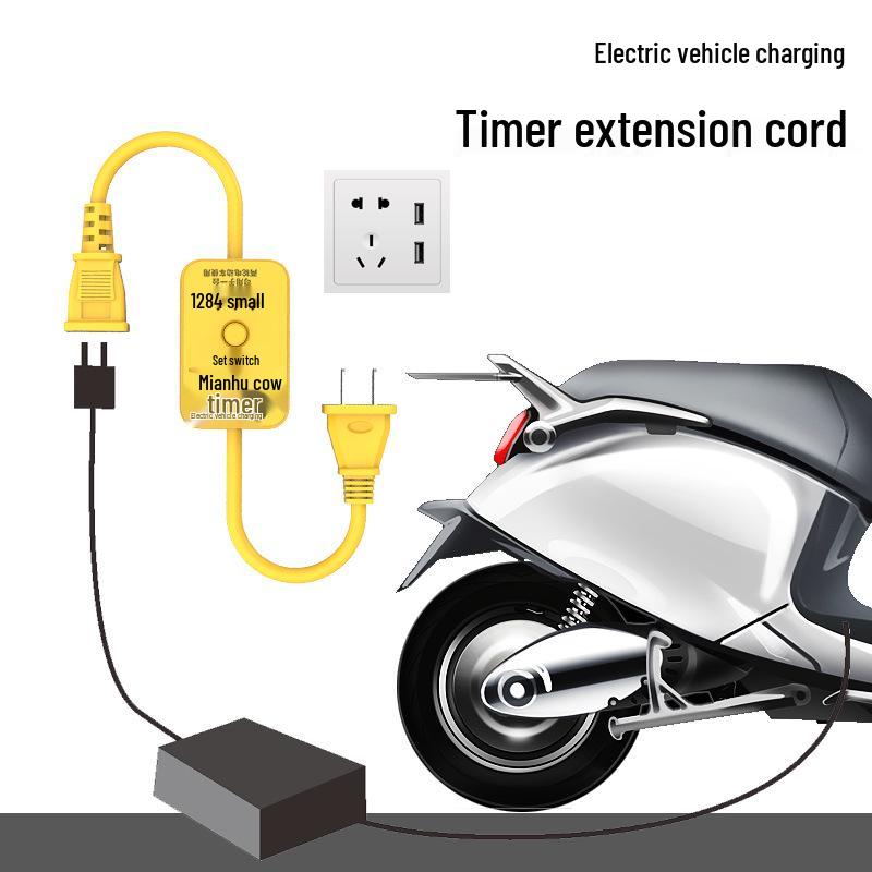 Automatic Power-Off Timer Socket for Charging Devices (10A)