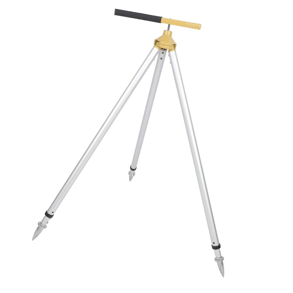 Prism Pole Tripod Aluminum Range GPS Leveling Staff Total Station Surveying Equipment 75‑120cm Telescopic Height