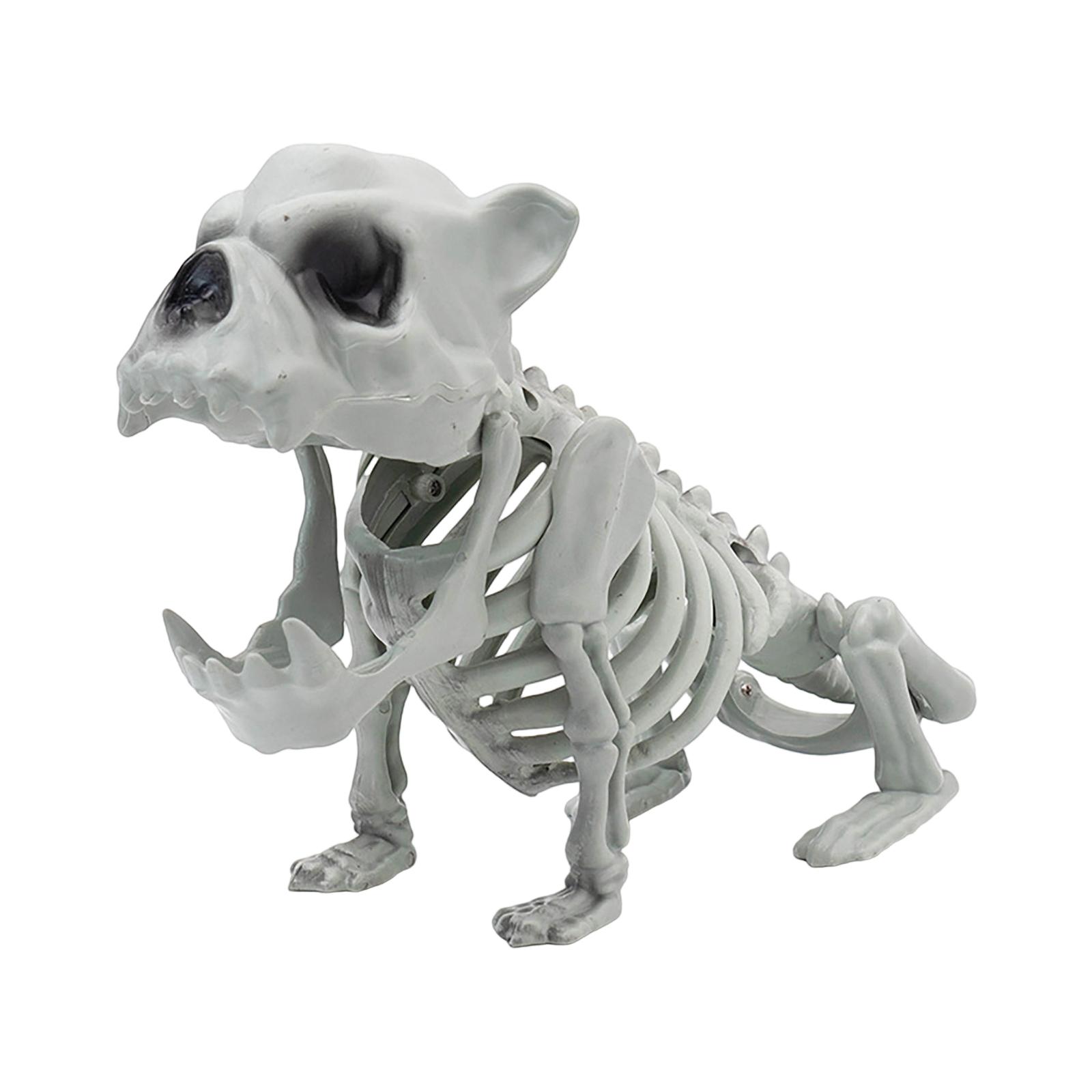

Halloween Pug Skeleton Ornaments, Interesting Animal Ornaments, Add To The Halloween Atmosphere,Suitable For Friends To Send One Size