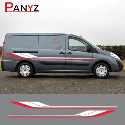 Autocolante Auto Pentru Fiat Scudo Ulysse Nouă DUBĂ Camper Stil Benzi Grafice Accesorii Tuning Auto Decal Vinil Capac Decor Vehicul