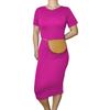 Ebay autumn and winter women's knitted dress multi-color multi-size OL dress