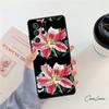 Colorful Flower Lily phone case For Samsung Galaxy S24 S25 S23 S22 Ultra Note 10 20 Plus S20 S21 FE Cover