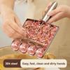 Meatball Maker Set Easy-release Non-stick Manual Meatball Spoon For Effortless Fish Balls-ideal Kitchen Tool Shrimp Sliding Mold