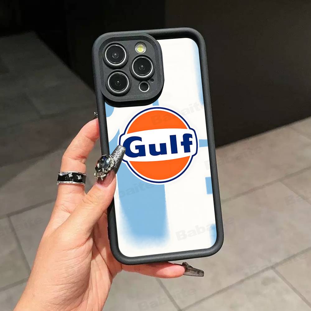 G-Gulf Motorrad Logo Für IPhone 17 16 15 14 13 12 11 Pro Max Plus Handyhüllen Abdeckungen