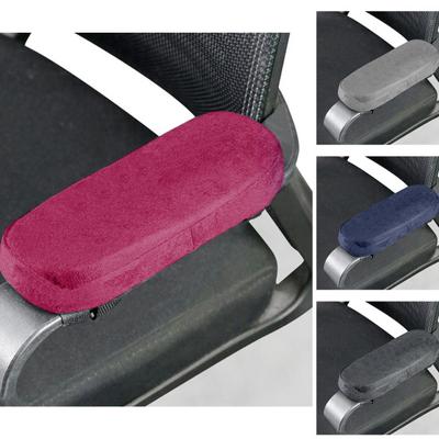 Memory Foam Office Chair Armrest Pad PP Cotton Filling Armrest Cushion Pad Soft Home Office Chair Comfortable Elbow Pillow